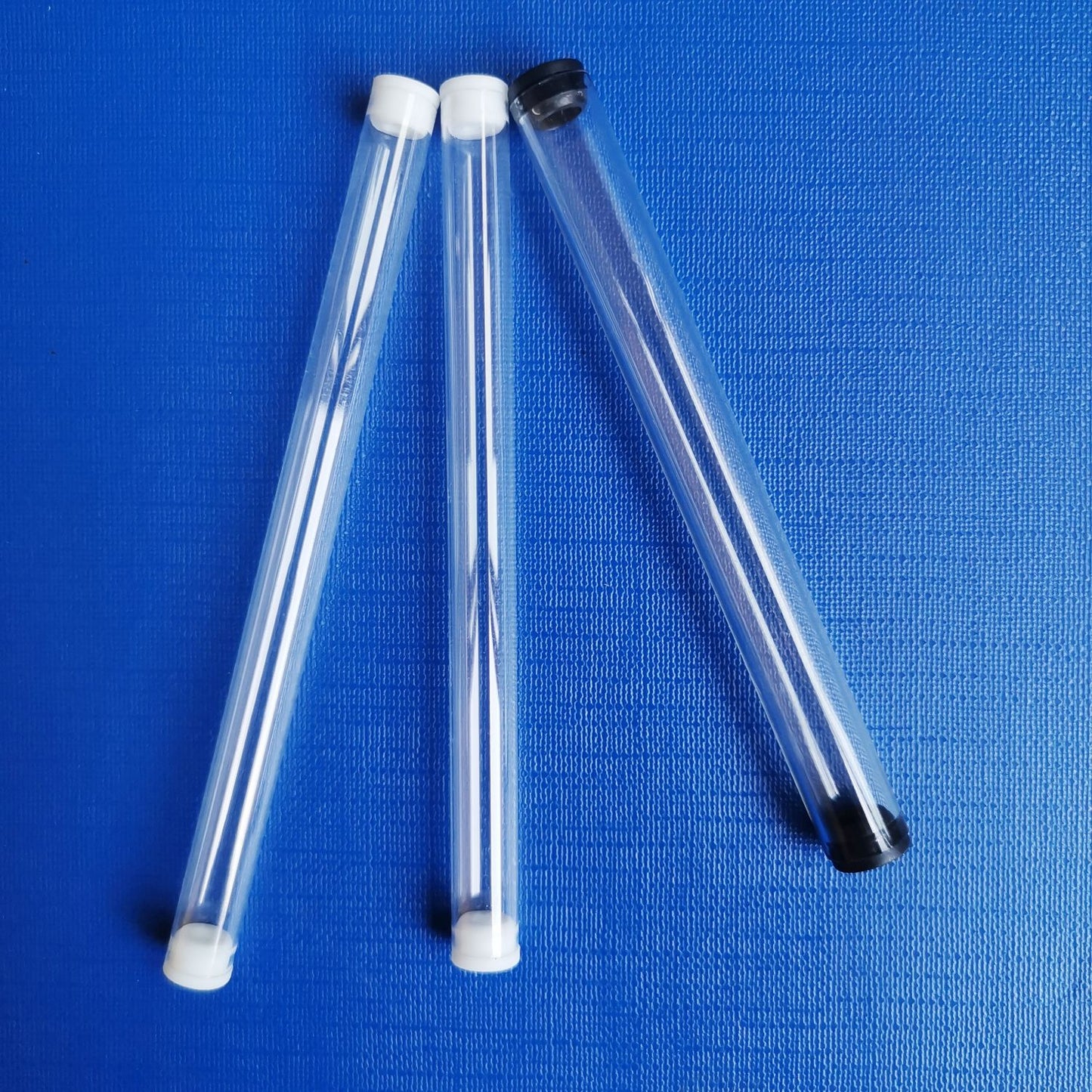 Cigarette Storage Tube – Set of 10 | Clear Plastic Moisture-Proof & Pest-Proof Protective Case | 3 Sizes Available