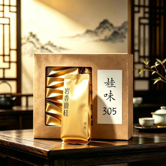 Gui Wei 305 | Double-Roast Rui Xiang Wuyi Rock Oolong — Rich Cinnamon, Ripe Fruit & Thick Smooth Liquor (50g / 250g / 500g)