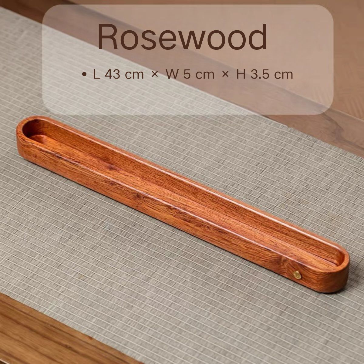 Solid Wood Teacup Drying Rack – Flat Base