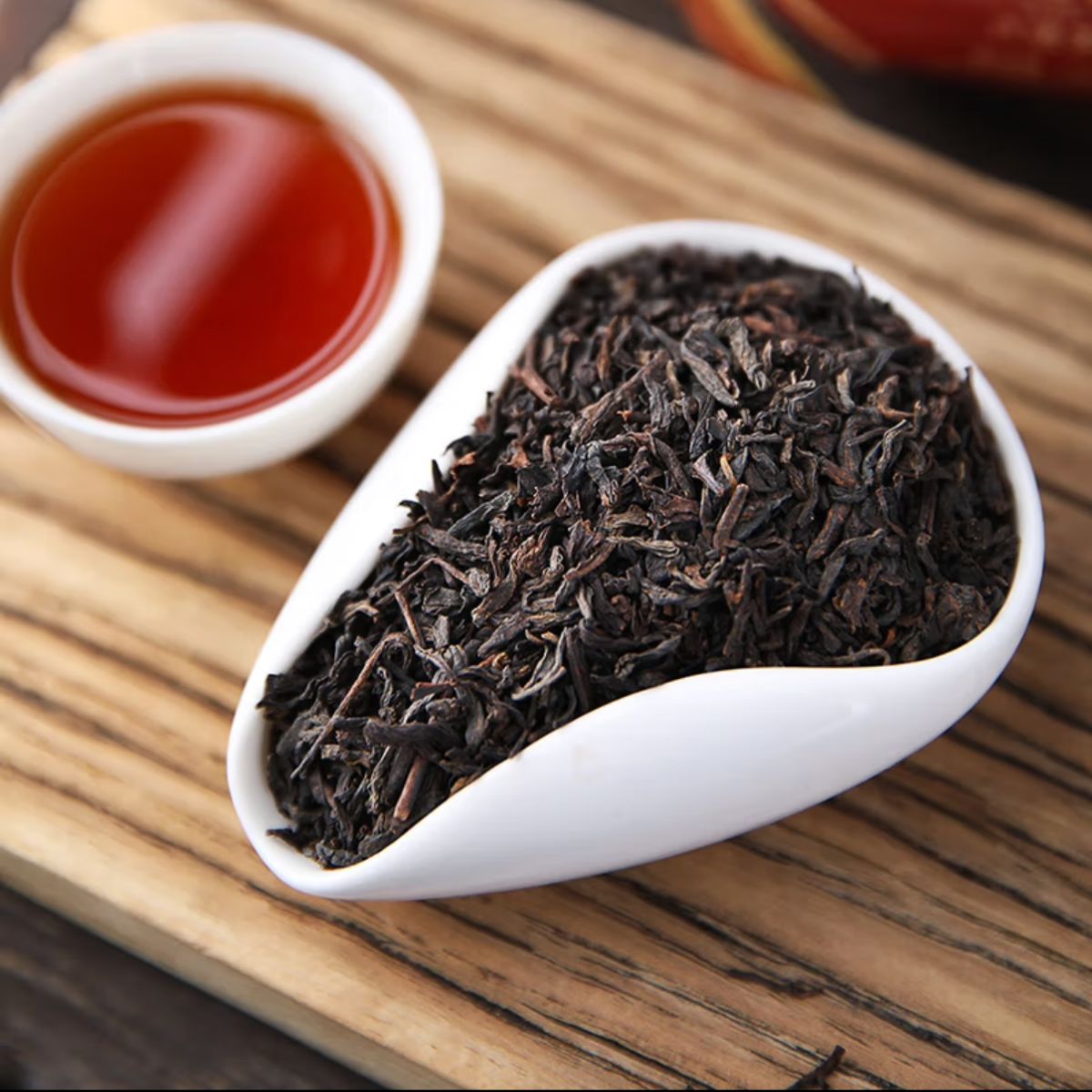 Wuzhou Liubao Tea (250g) – Aged Dark Tea | Ruby Liquor | Silky Smooth