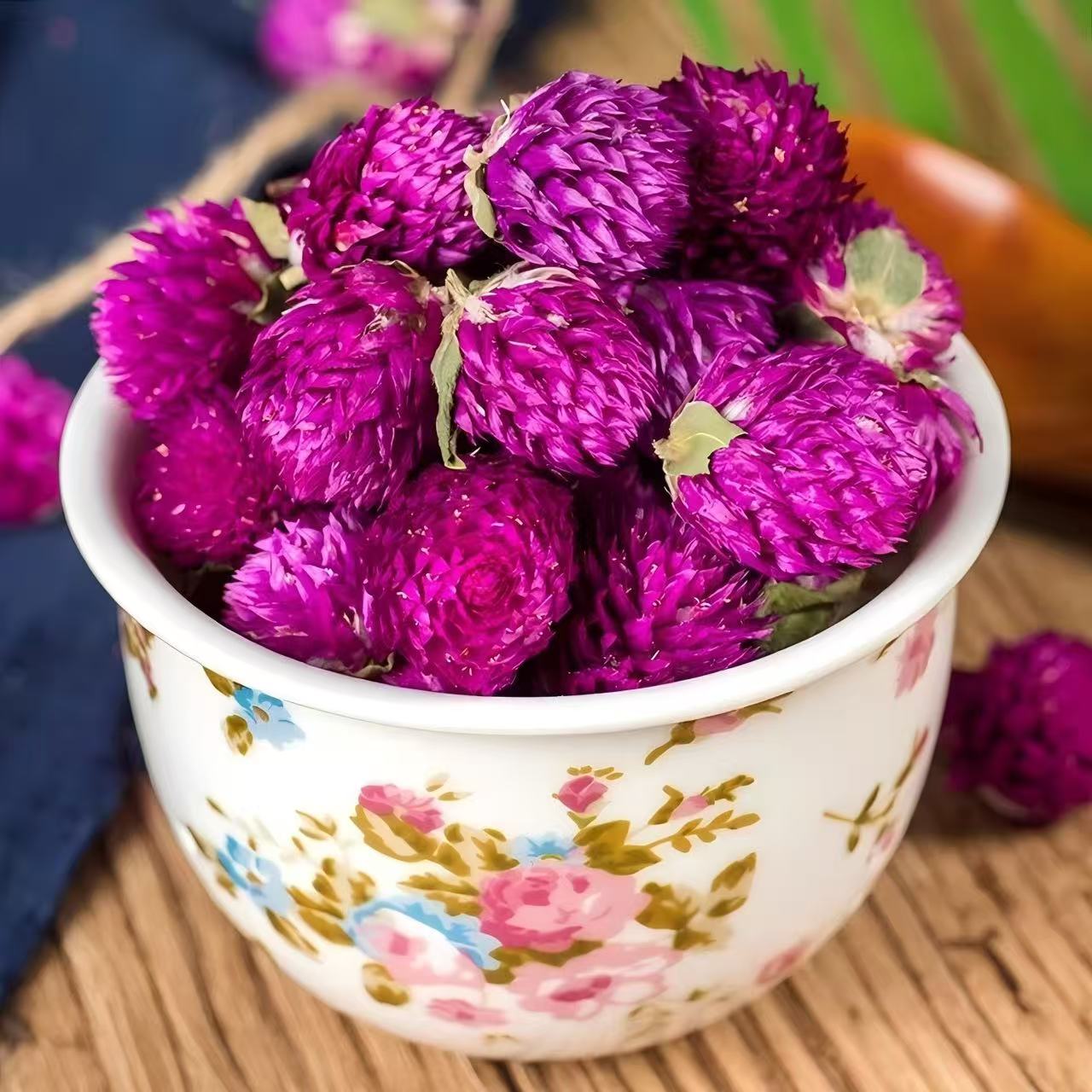 Globe Amaranth Tea 500g – Cleansing, Soothing & Brightening