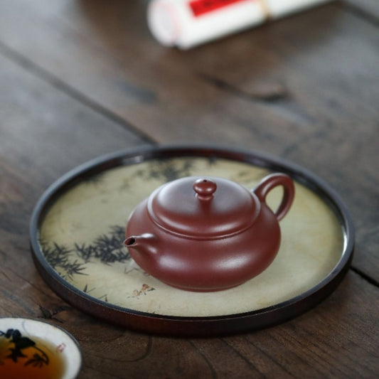 Semi‑Handmade Original Purple Clay "Minglu" Teapot 200ml
