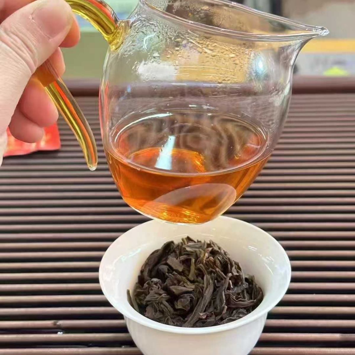 Woody Laocong Shuixian -Ancient bush tea with timber depth, mineral bedrock, and wild orchid whispers