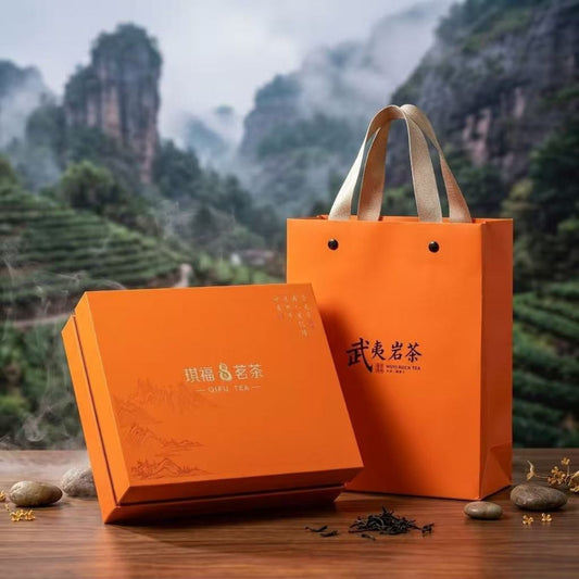 Yan Zi Ke Rou Gui Rock Oolong Tea – Premium Gift Box (8.5g × 12 Sachets)