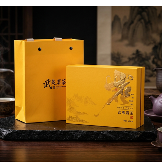 Wuyi Hu Xiao Yan Rou Gui Rock Oolong Tea – Premium Gift Box (8g × 12 Sachets)