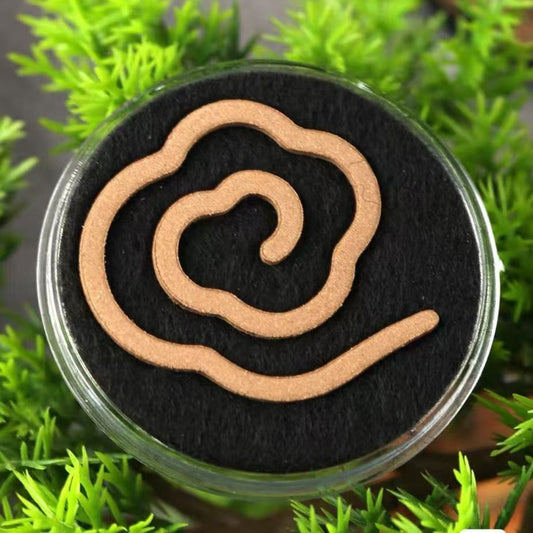 Binder-Free Goose Pear Coil Incense – 7A Grade | 3-Year Aged Agarwood & Sandalwood Blend