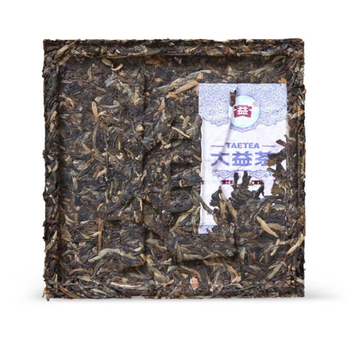 Platinum Square Brick Raw Pu-erh (60g) - Daily Drinkable Tea with Honey & Floral Notes