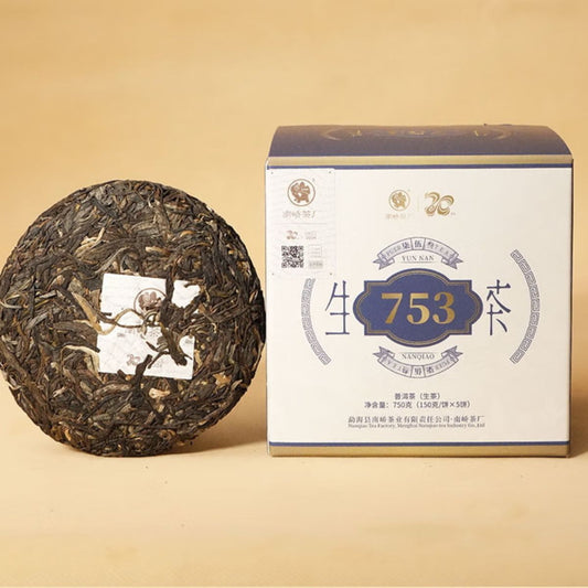 Nanqiao 753 Raw Pu'er (150g) – Classic Benchmark Recipe | Floral & Fruity
