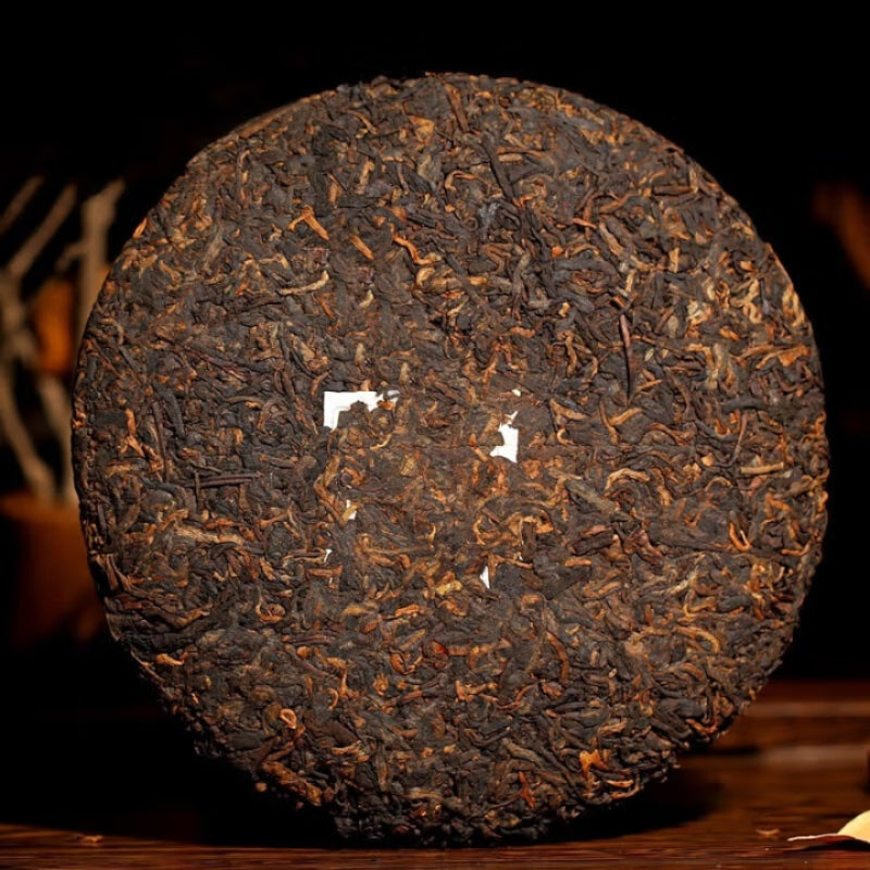 2014 Vintage "7592" Ripe Pu-erh Cake (357g) – Masterfully Blended Aged Tea
