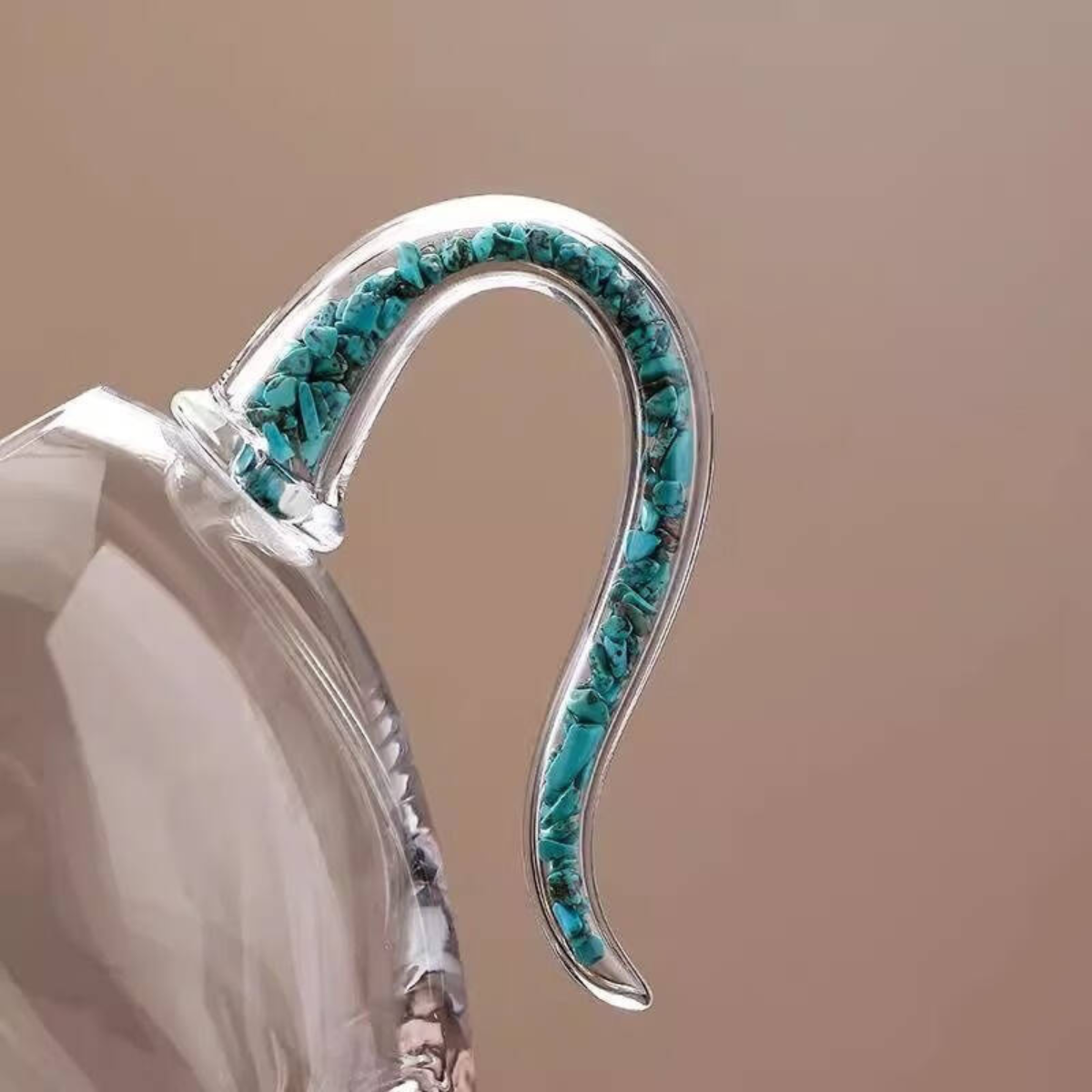 Turquoise Glass Pitcher – 280ml