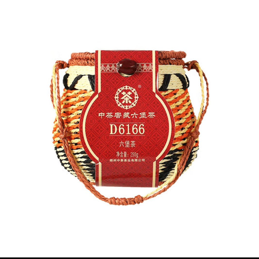 Wuzhou Liubao Tea (250g) – Aged Dark Tea | Ruby Liquor | Silky Smooth