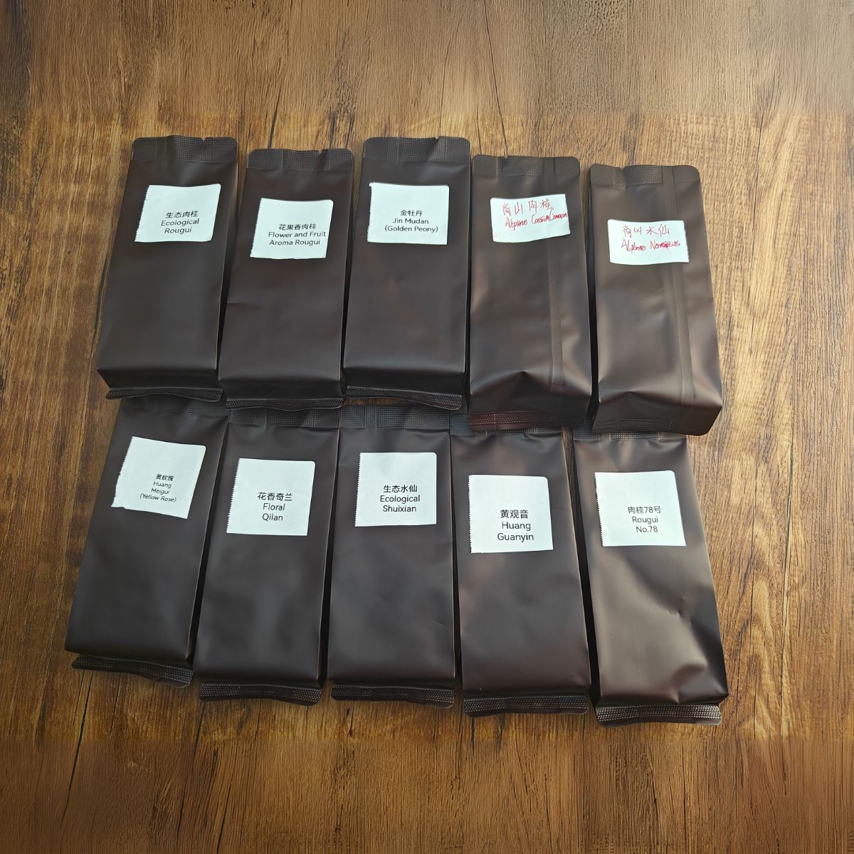 Light & Floral Rock Tea Sampler (Beginner-Friendly) 10 Packs*8.5g – Floral, Fruity & Mellow
