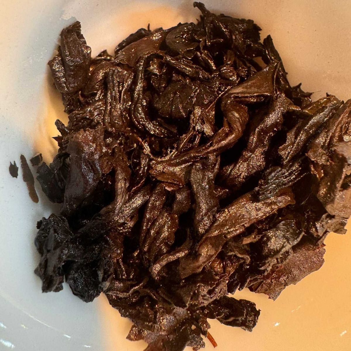 2008 Aged Lao Banzhang Ripe Pu-erh Pillar - 500g Dry Kunming Storage