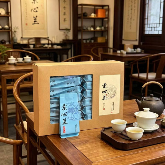 Su Xin Lan (素心兰) Wuyi Rock Oolong | Orchid & Caramel | 250g | 30 Brews