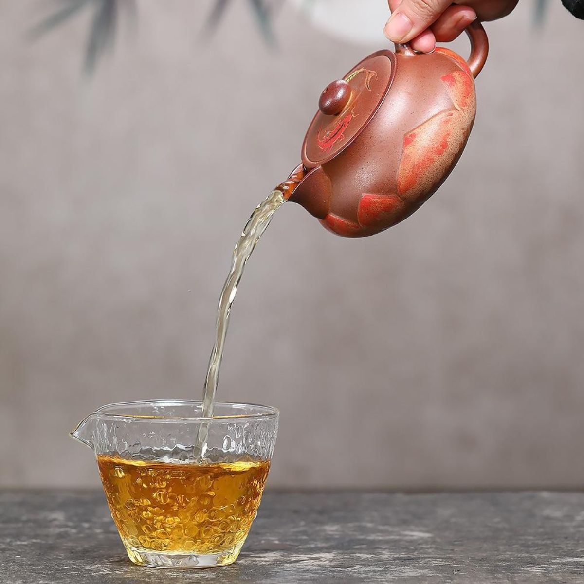 He Yu Xi Shui Yixing Teapot | Raw Duan Ni Wood-Fired Zisha Clay | Handcrafted 240ml