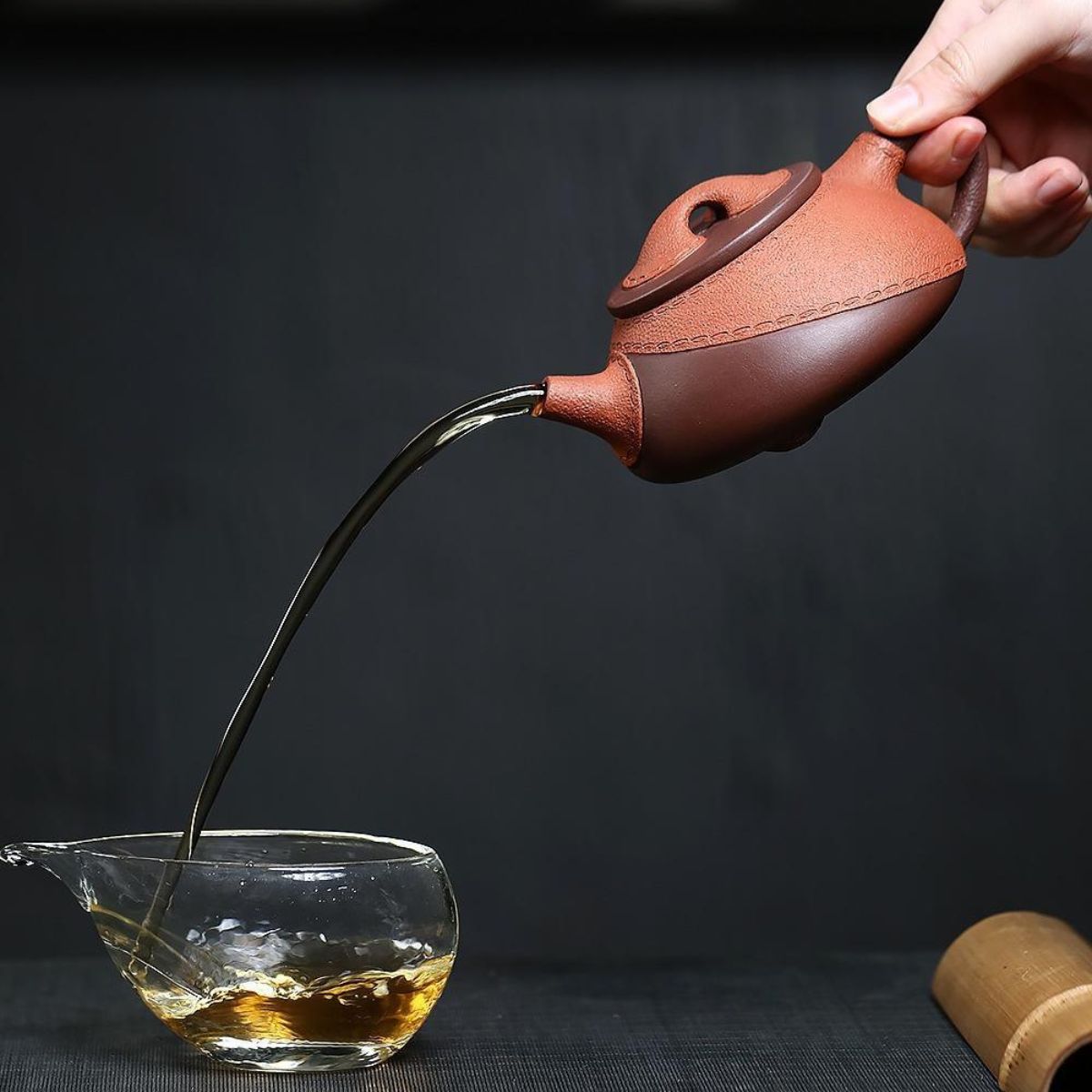 Pi Ge Shi Piao Yixing Teapot | Raw Zi Ni & Jiang Po Ni Dual Clay | Handcrafted 280ml