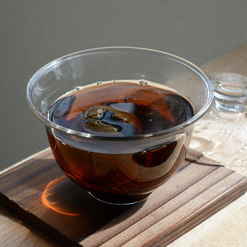 10 years aged Cha Tou Ripe Pu-erh Tea Cured in King Orange Fruit