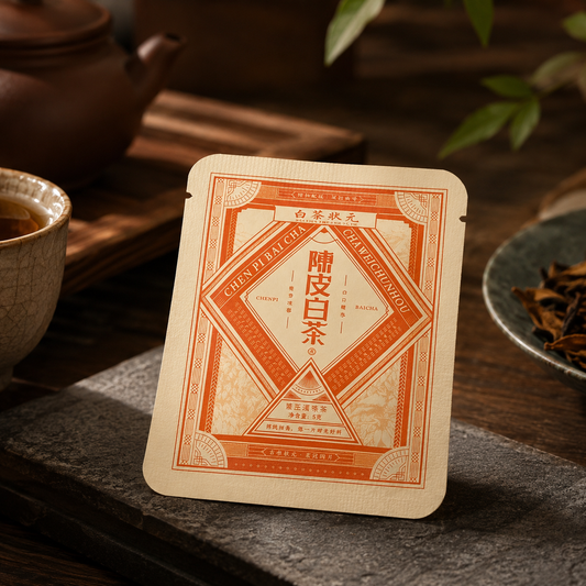 Chen Pi White Tea Mini Cake Box (5g × 12 Cakes)