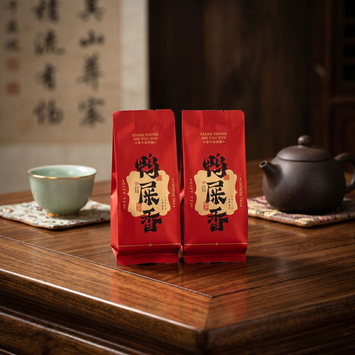 Ya Shi Xiang Dan Cong Oolong Tea – Portable Gift Box (8.5g × 6 Sachets)