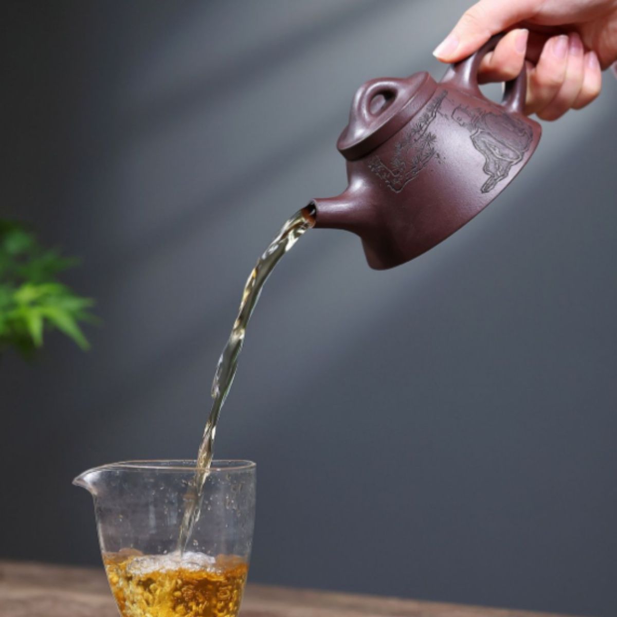 Ba Wang Piao Yixing Teapot | Premium Di Cao Qing Zisha Clay | Handcrafted 240ml
