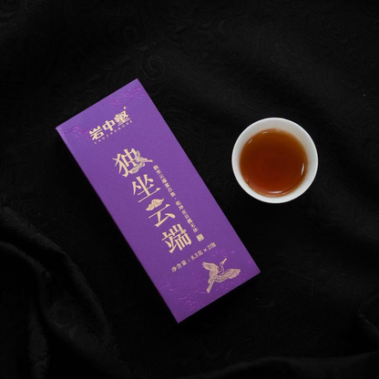 Yanzhonghe · Du Zuo Yun Duan | Huxiao Rock Rougui Wuyi Oolong — Premium Cinnamon Bark Tea (50g / 6 Sachets)