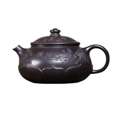 Lian Xiang Qing Yuan Yixing Teapot | Raw Shi Huang Yellow Zisha Clay | Handcrafted 330ml
