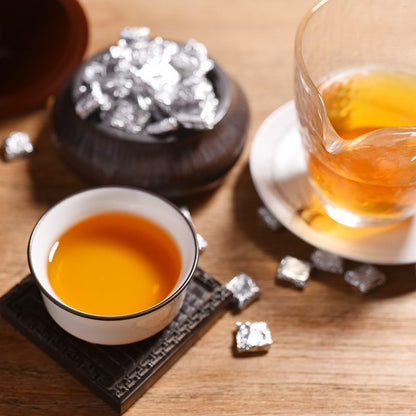 2023 Bingdao Ancient Tree Raw Pu-erh Tea Resin – Mengku, Lincang | Instant Dissolving Nuggets