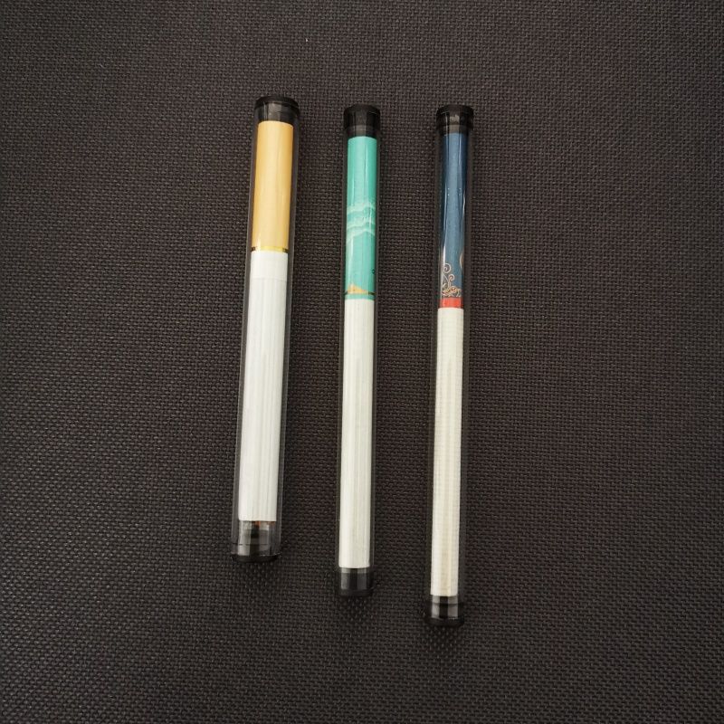 Cigarette Storage Tube – Set of 10 | Clear Plastic Moisture-Proof & Pest-Proof Protective Case | 3 Sizes Available