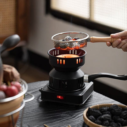Electric Charcoal Lighter for Tea | Fast Ignition Tool for Gongfu Cha & Fireside Tea Brewing