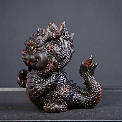 Little Dragon Purple Clay Tea Pet – Small & Large