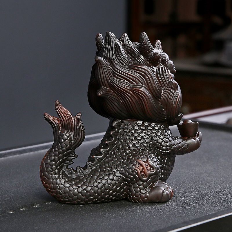 Little Dragon Purple Clay Tea Pet – Small & Large