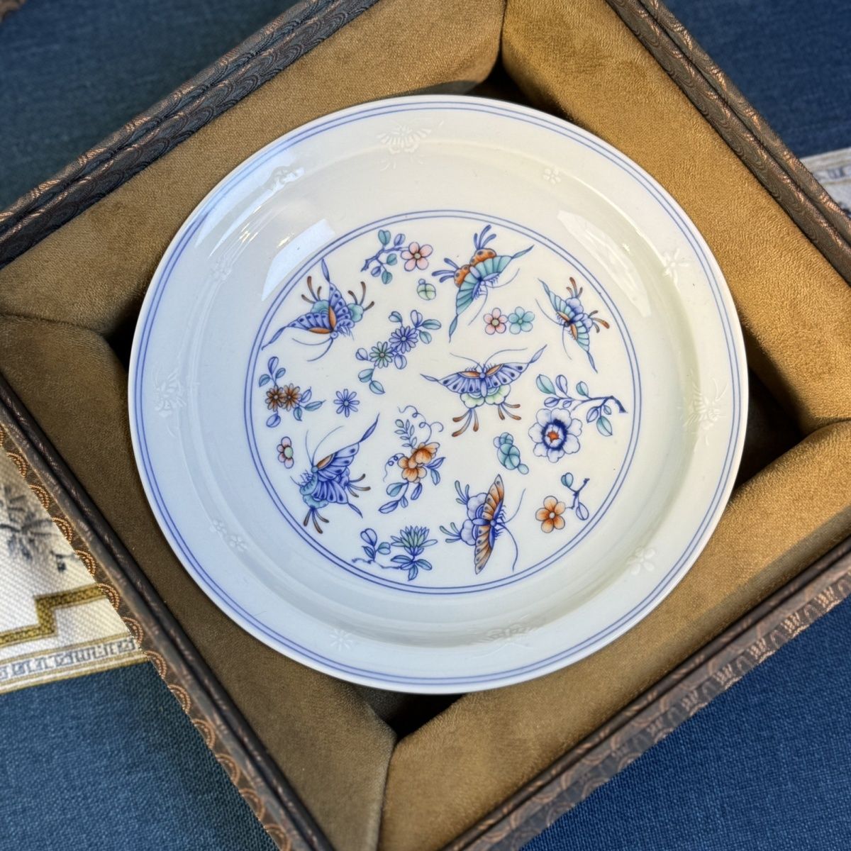 Butterfly & Blossom Jingdezhen Ceramic Teaware