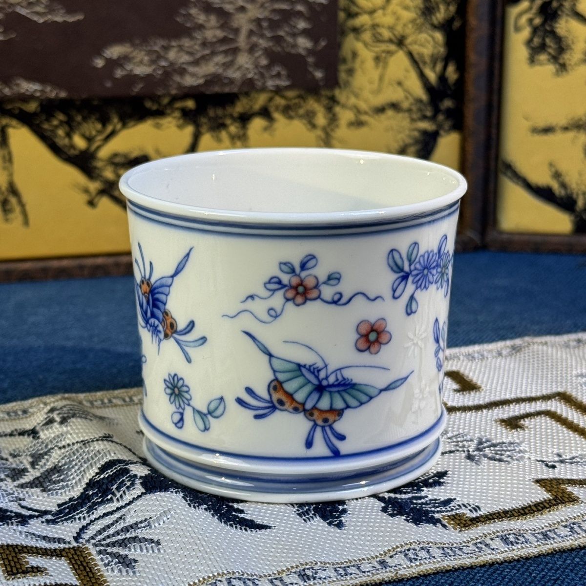 Butterfly & Blossom Jingdezhen Ceramic Teaware