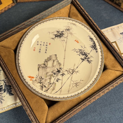 Ink Bamboo Jingdezhen Ceramic Teaware