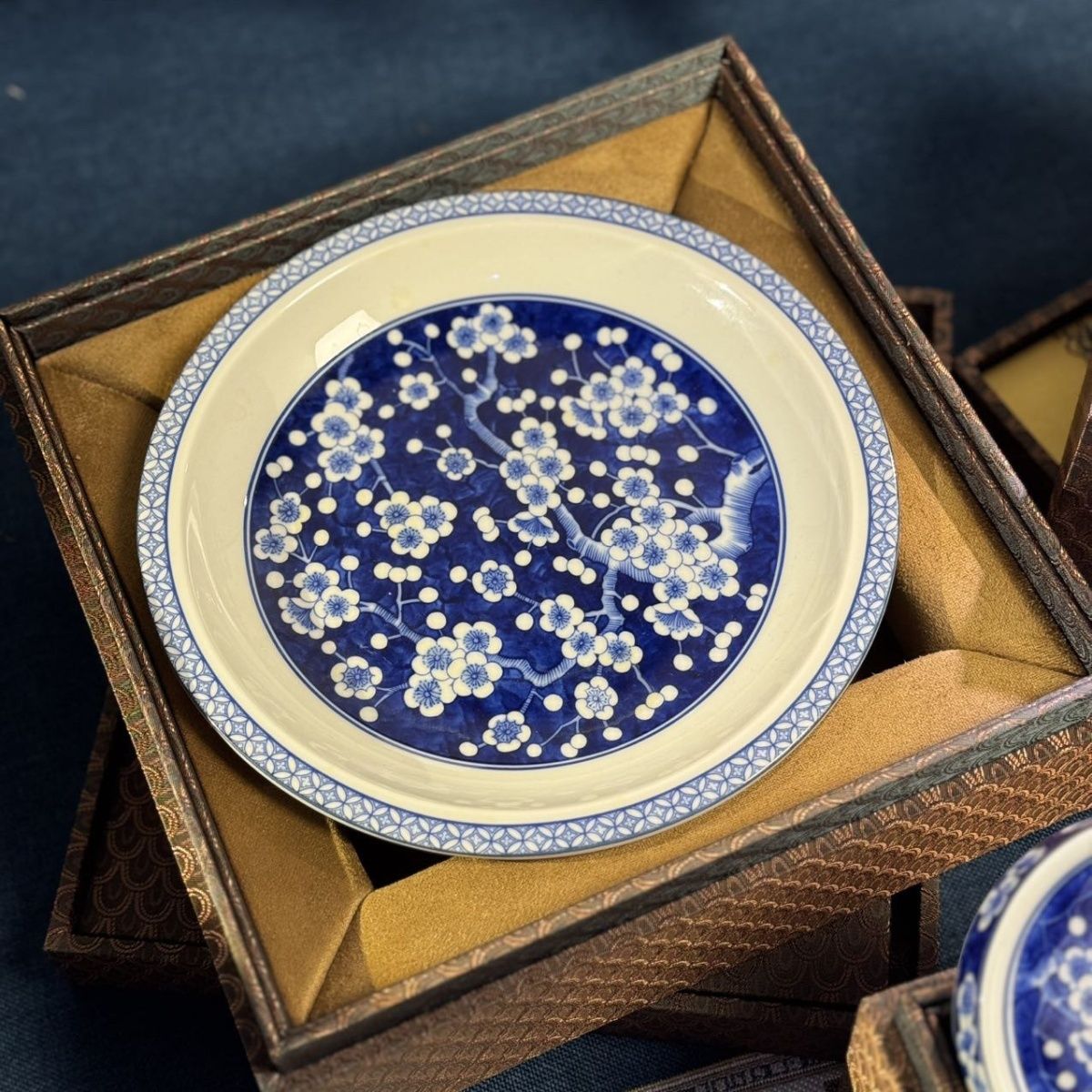 Ice Blue Plum Blossom Jingdezhen Ceramic Teaware
