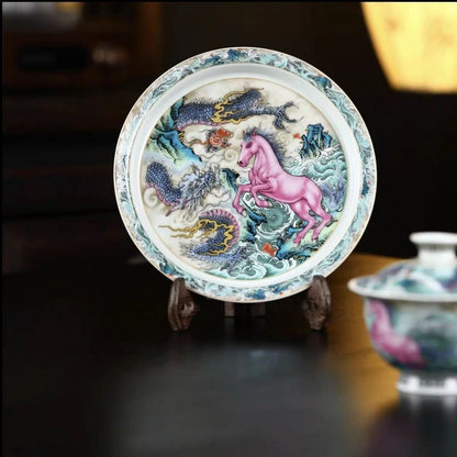Longma Spirit Jingdezhen Ceramic Gongfu Teaware
