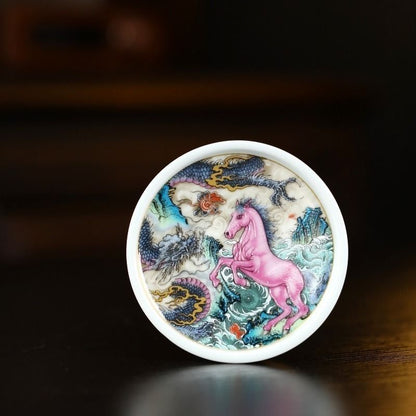 Longma Spirit Jingdezhen Ceramic Gongfu Teaware