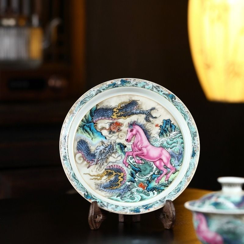 Longma Spirit Jingdezhen Ceramic Gongfu Teaware