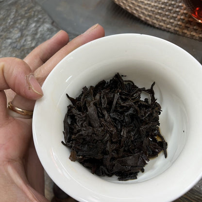 Six Famous Tea Mountains Fu Cake Shou Puerh 2011 - 357g Treasure Grade