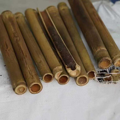 Mengsong Naka Bamboo Tube Shou Puerh Tea - 50g per Tube