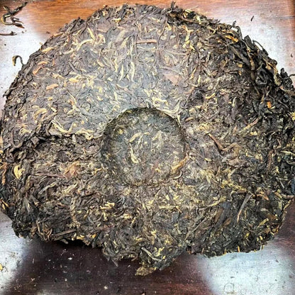 Liming Bajiaoting Ecological Green Cake Sheng Puerh 2006 - 357g