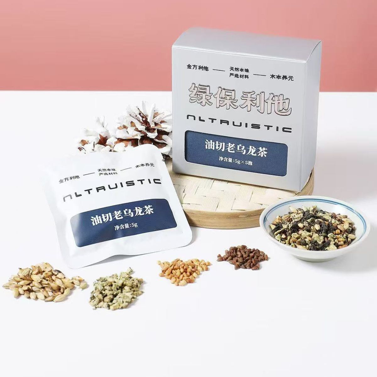Premium Wellness Tea Gift Set | 4 Herbal Blends