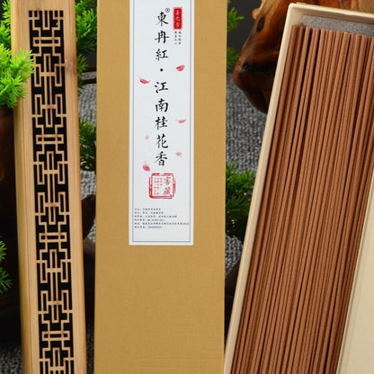 Premium Osmanthus Flower Incense Sticks – 7A Grade, Aged 3+ Years (Box of ~160)