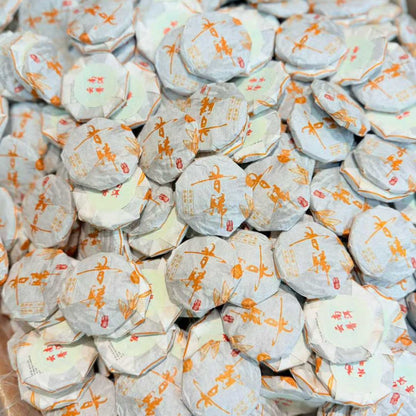 Xigui Ancient Tree Mini Round Sheng Puerh 2022 - 8g per Piece