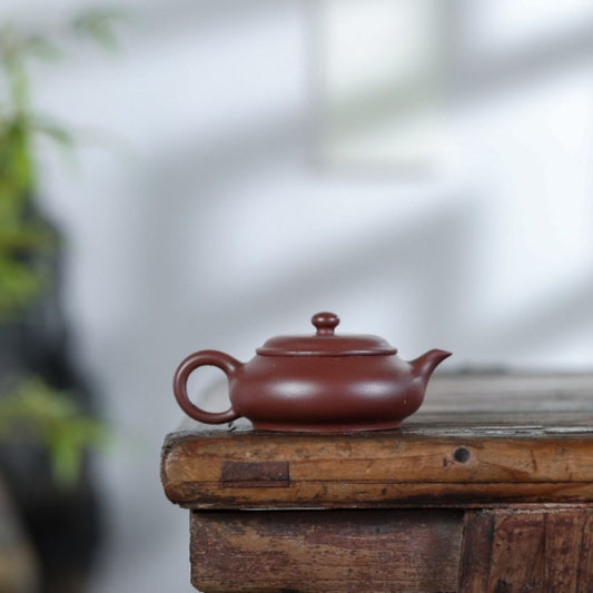 Semi‑Handmade Original Purple Clay "Minglu" Teapot 200ml