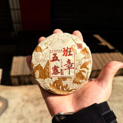 Banzhang Five Villages Ripe Pu-erh - 100g Mini Cake | 5-Year Aged Shou Puerh