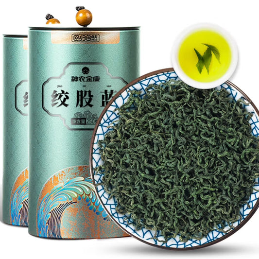 Organic Gynostemma Tea Jiaogulan Tea 500g – Antioxidant Rich, Supports Heart & Metabolism