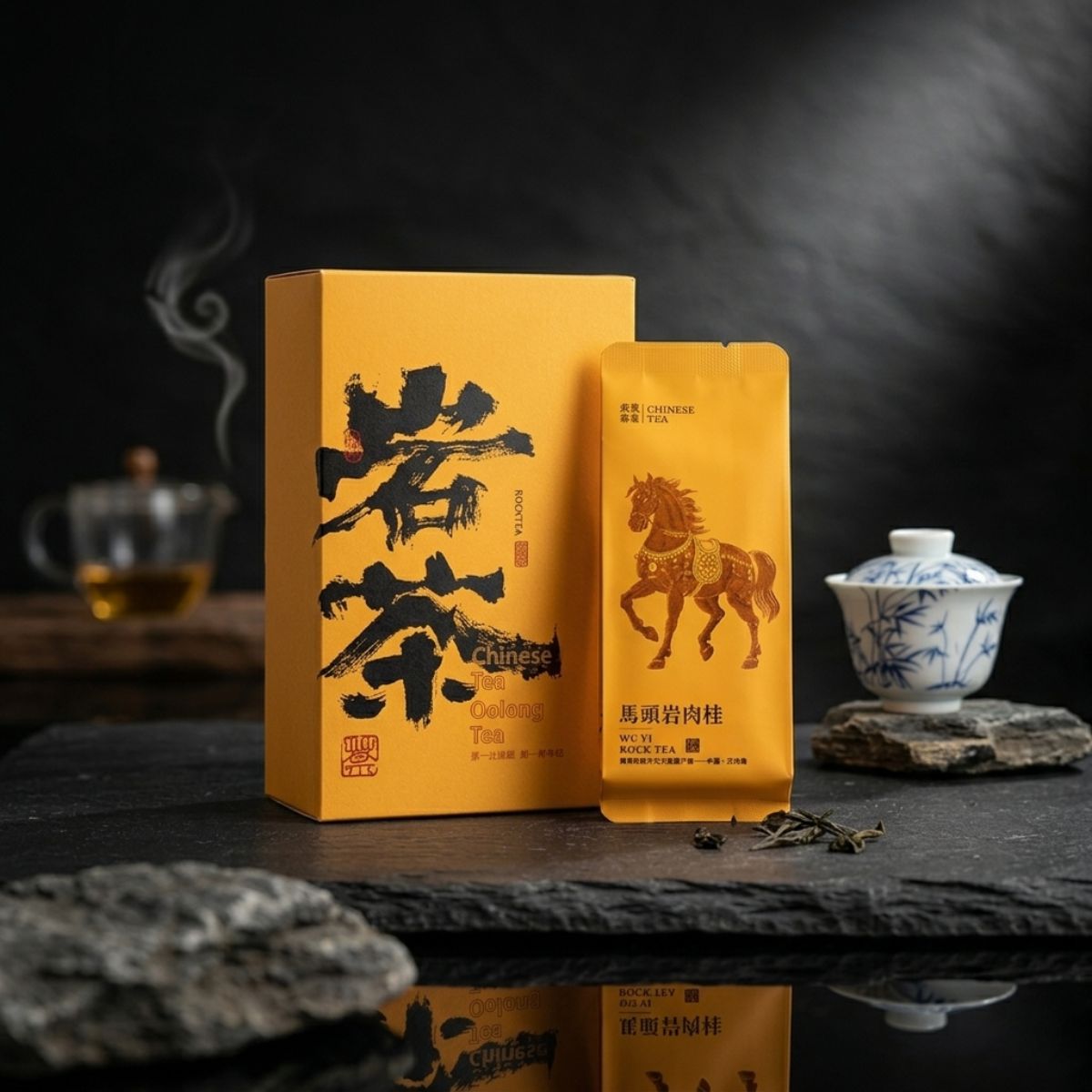 Ma Tou Yan Rou Gui - Premium Wuyi Rock Oolong Tea Gift Box