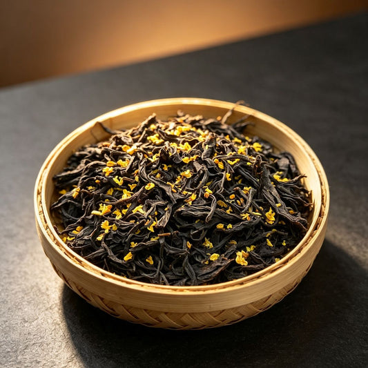 Osmanthus Wild Mountain Black Tea – Untamed Wuyi Souchong | Natural Floral Depth