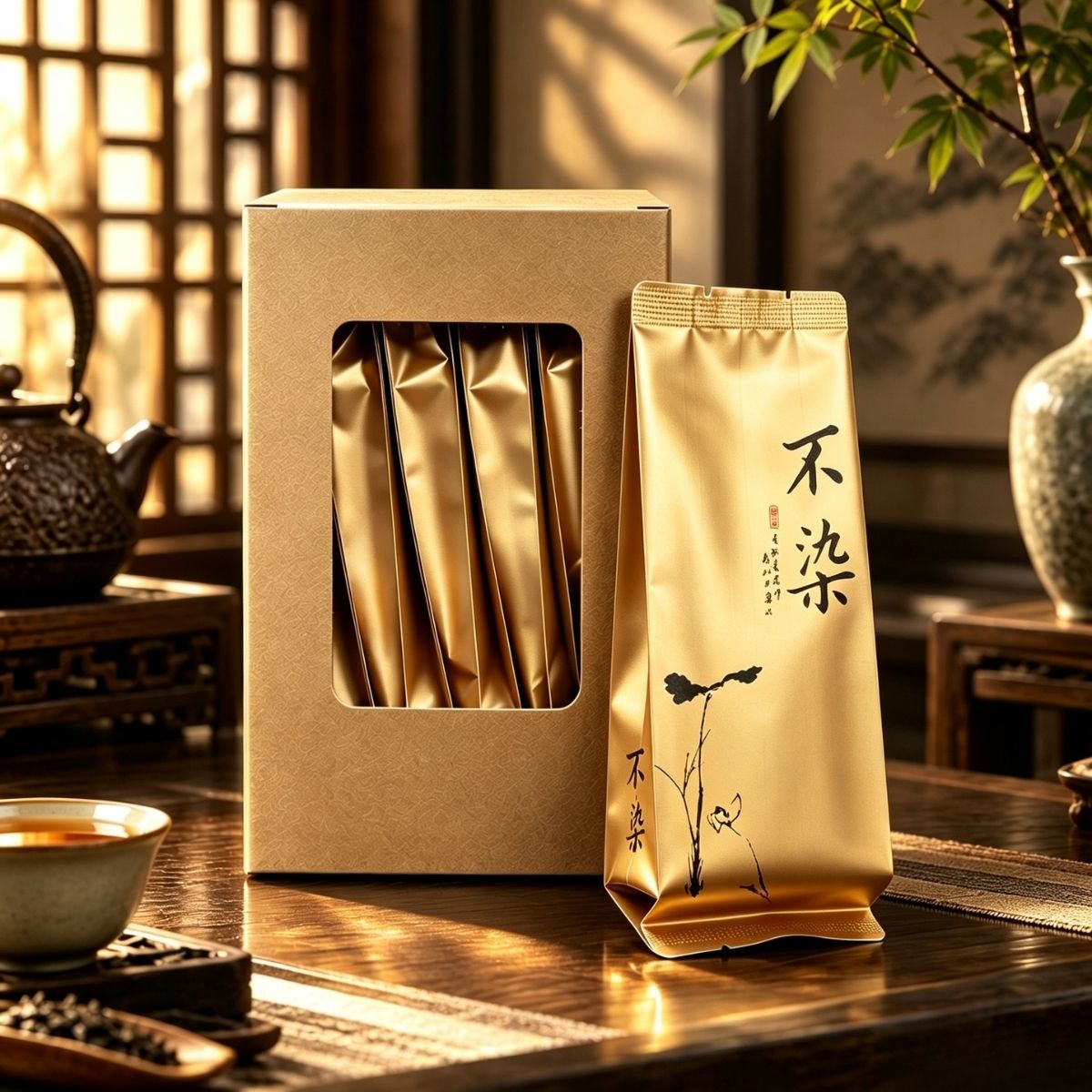 Dan Pao Liu Fang | Light-Medium Roast Wuyi Rock Oolong — Floral, Creamy & Layered Da Hong Pao (50g / 250g / 500g)